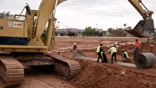 Concrete Cloth&trade; GCCM Ditch and Channel Lining