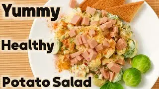Leckerer Kartoffelsalat mit Joghurt-Dressing | Einfache & gesunde Rezeptidee