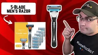 Amazon Basics 5-Blade Razor for Men