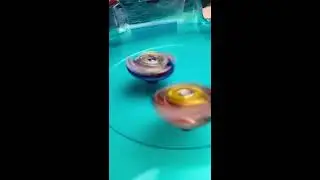 Beyblade Burst Finish in slow motion