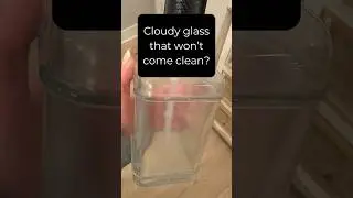 Cloudy Glass That Won&rsquo;t Come Clean? Try This.