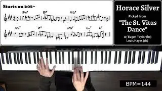 A Lick A Week! 29th Week: Horace Silver's Lick on 