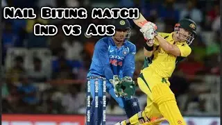 India vs Australia one day highlights/A Nail Biting Cricket Match #indiavsaustralia