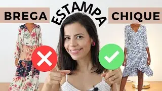 ANALISANDO PE&Ccedil;AS ESTAMPADAS - Como escolher