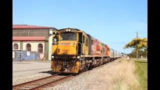 KiwiRail TranzAlpine at Greymouth 9th March 2024