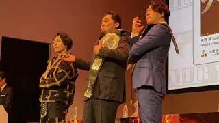YOHがドームで&ldquo;金髪の矢野通&rdquo;召喚を予告！「鬼に金棒、矢野に金髪」 防衛後はTHE RAMPAGEライブへの殴り込みも画策？