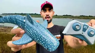 RC Water Shark Fastest Fish Unboxing & testing | rc fishing