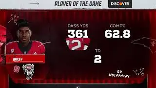 2nd szn MM wk3, ECU vs NC State
