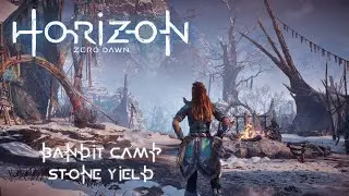 Horizon Zero Dawn: Bandit Camp Stone Yield | Easily defeat the bandit leader