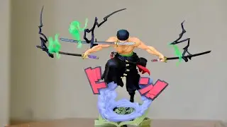 Jump out heroes Roronoa Zoro King of hell Figure Unboxing | Moon Toy Station