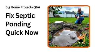 Stop Effluent Ponding Fast How to Fix Septic Drain Problems