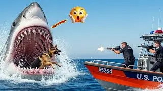 Brave Rescue Team Saves German Shepherd with Dolphin&rsquo;s Help