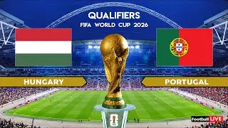 HUNGARY vs PORTUGAL - FIFA World Cup 2026 Qualifiers | Full Match All Goals | Simulation PES