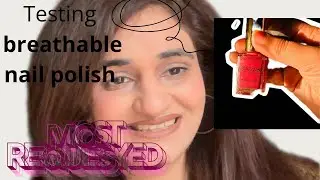 Halal nail polish | Breathable Nail polish | Marz natural |Most requested video