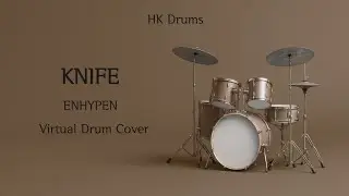 ENHYPEN - 'Knife' | Virtual Drum Cover #ENHYPEN #엔하이픈 