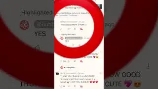 When bubble comments and likes your comment😭💙🤍