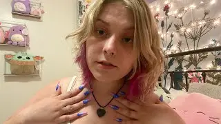 ASMR body triggers! collar bone tapping, skin scratching, teeth tapping 👏🏻👏🏻