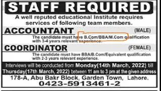 Information of Jobs for Commerce Department Students.
