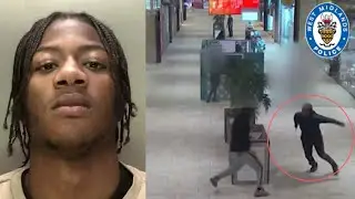 SmuggzyAce (23 Drillas) Sentenced To 2 Years After Knife Fight In Busy Shopping Centre (CCTV)