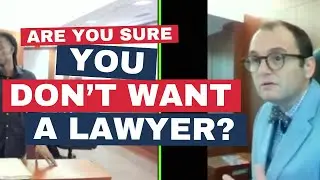Defendant In Front of Judge Fleischer INSISTS ON DEFENDING HIMSELF Despite Judge's Offer For Lawyer