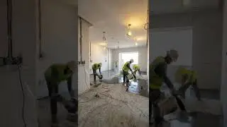 From Raw Concrete to Liquid Luxury | epoxy floor transformation,