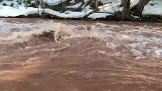 Siskiwit Falls Spring Melt 2023