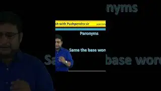paronyms|| what are paronyms