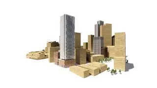 Leeds Future Skyline - Arena Quarter Tall Building Cluster
