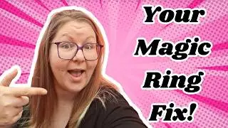 3 SUPER EASY Magic Ring Techniques!