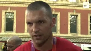 Team USA Men's Volleyball - Richard Lambourne Interview - London 2012 Olympics