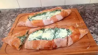 Khachapuri cu spanac și Br&acirc;nză - Plăcintă Georgiană 🥣 Cooking by Ligia
