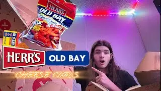 HERRS OLD BAY CHEESE CURLS | Review 