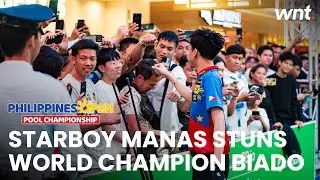 STARBOY MANAS STUNS WORLD CHAMPION BIADO! | 2025 Philippines Open Pool Championship