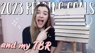 2023 Reading Goals and TBR ✨