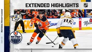 Nashville Predators vs Edmonton Oilers Nov 3, 2021 HIGHLIGHTS