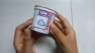 Today's weather paper cup craft|| weather craft #weathercraft