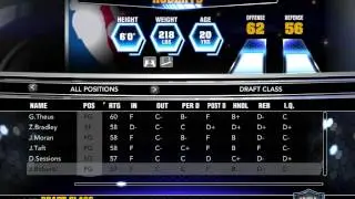 How to make new draft im nba 2k14