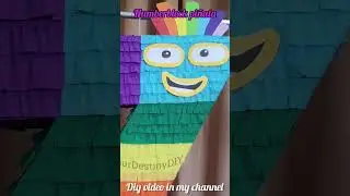 #numberblocks #pi&ntilde;ata #lourdestinydiy #diy #comohacer #diycrafts #diyprojects #artsandcrafts