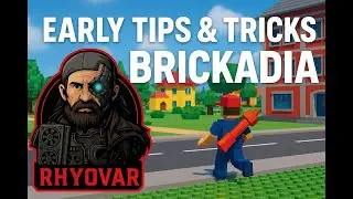 🎮 Brickadia: First Patch!! LIVE! | RHYOVAR Builds & Breaks 🚨