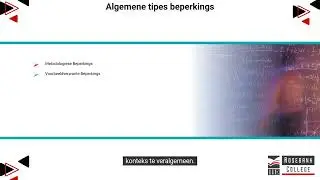 Verduidelik die moontlike beperkings van jou voorgestelde navorsing (LU5/LO4)