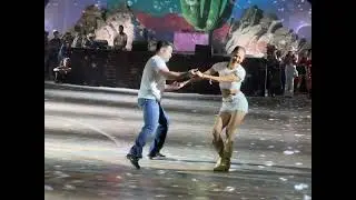 Stagecoach Honky Tonk 2022 Ben Morris and Laureen Baldovi  performance