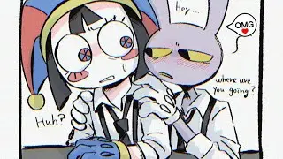 Pomni X Jax &hearts;️ | AMAZING DIGITAL CIRCUS COMIC | TADC