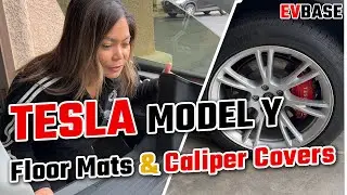 (20% OFF) INSTALLATION 2023 Model Y Caliper Covers (EVBASE)/FLOOR MATS