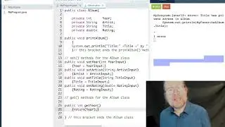 Making your Class's data private