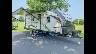 2019 Heartland North Trail 22FBS Utra-Lite Travel Trailer Walk-Around Tutorial