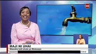 Tabasamu kwa wanafunzi wa shule ya msingi ya Mokowon kufwatia uzinduzi wa mradi wa maji