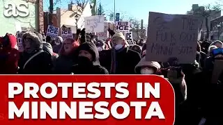 PROTESTS erupt in MINNEAPOLIS After ICE agents kill U.S. citizen