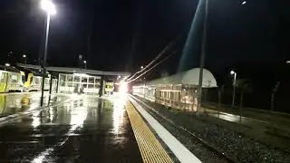 DL's 9544 And 9521 Hauling Train 212 Through Porirua Station During Level 3 Of Covid 19