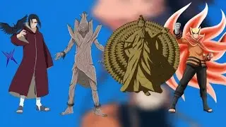 Naruto All powerfull charector vs _ aakastuki _ Hokage's _ Sharingan's _tail pis _ rennegan _uchiha