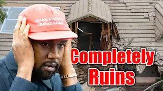 Kanye West&rsquo;s 300-acre ranch in Calabasas is seen in complete ruins